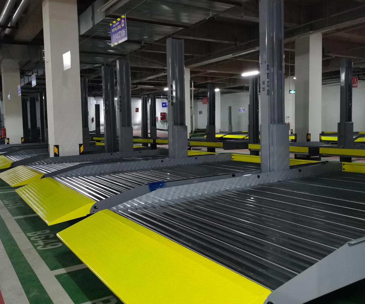 重慶四柱升降式機(jī)械停車位長租