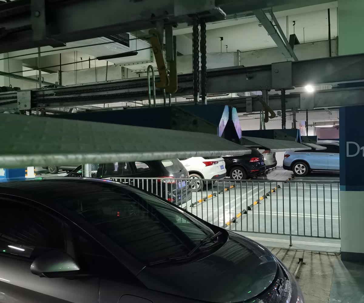 秦州兩層升降平移立體停車位回收