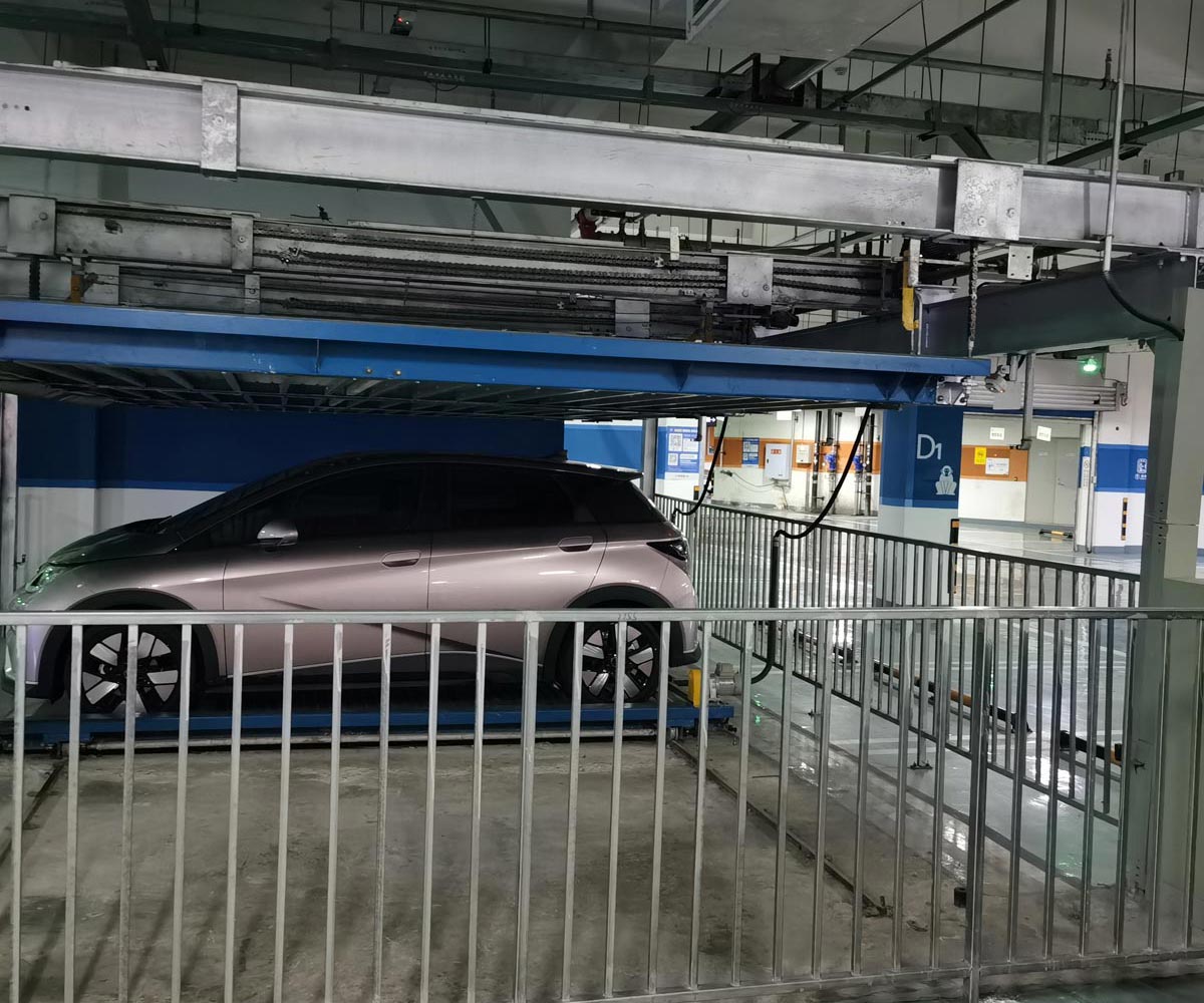 兩層簡易式機械立體停車設備長租