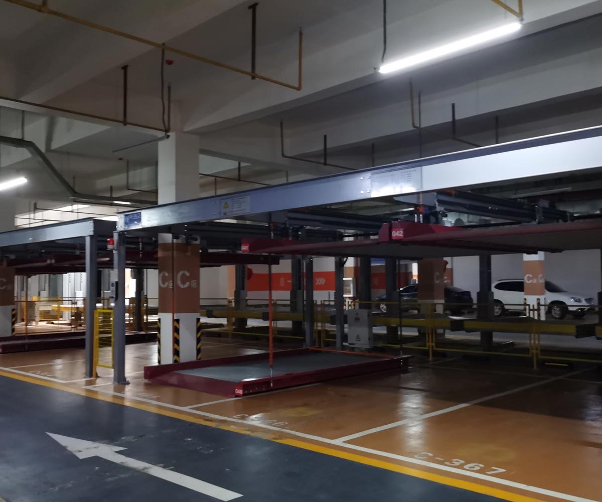 古浪兩柱機(jī)械停車