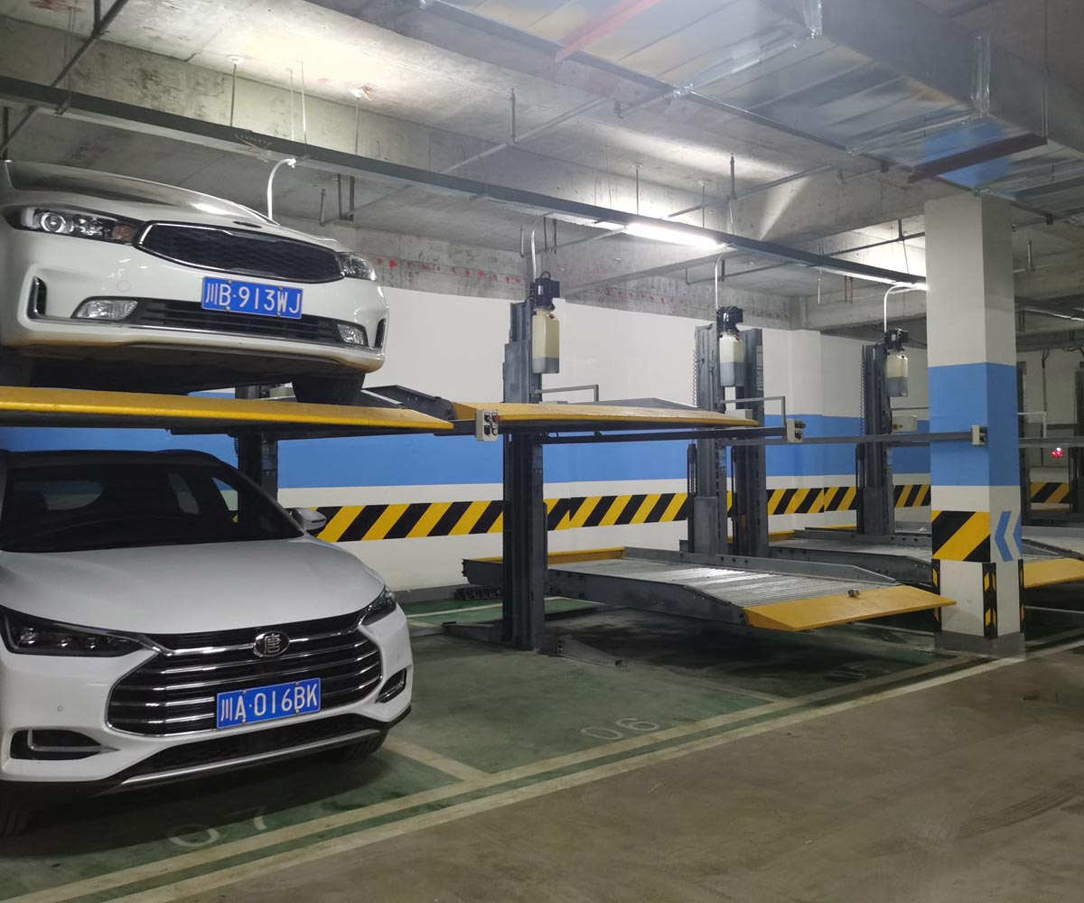 皋蘭雙柱簡易類機械式停車位