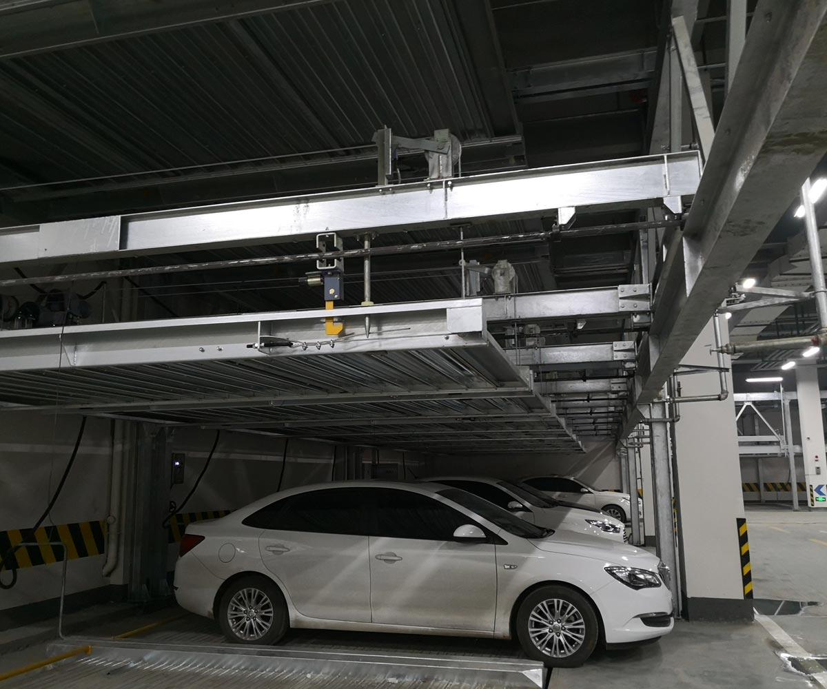 碌曲二層升降機械停車場