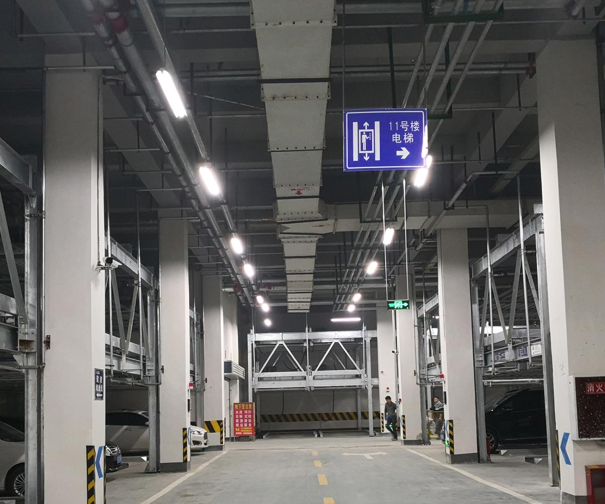 三層升降機械車庫
